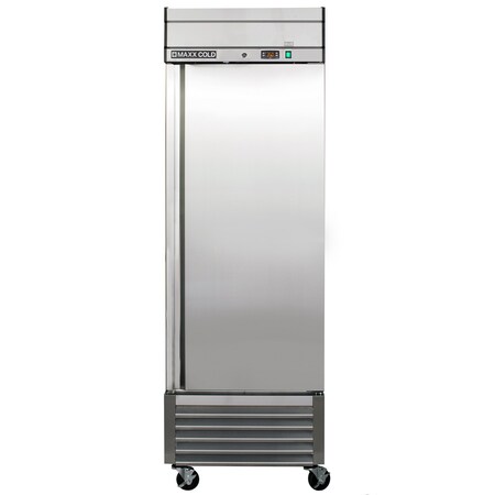 Maxx Cold Reach-In Refrigerator, Single Door, Bottom Mount 19.3 CUFT MXSR-23FD